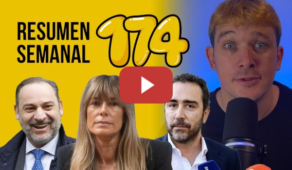 Embedded thumbnail for Ábalos condenado, Begoña sin pasaporte y Aldama al chiringo #ResumenSemanal 174 | Miguel Charisteas