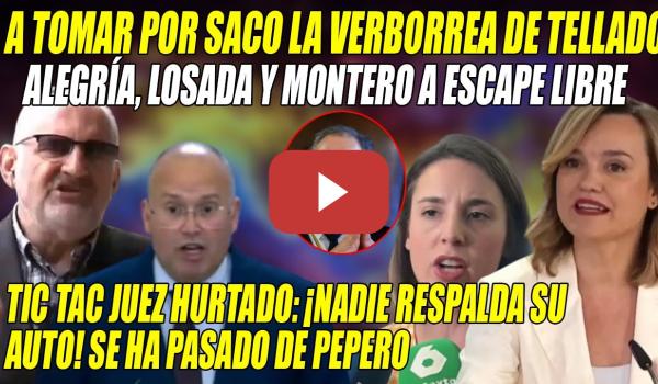 Embedded thumbnail for ¡Tellado DESVASTADO!📢 Losada DA UNA CÁTEDRA y Alegría SE PONE SERIA📢¡Hurtado DEBERÍA ser RECUSADO!