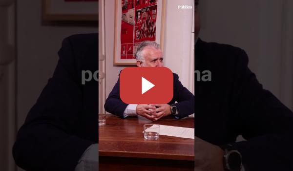 Embedded thumbnail for Ángel Víctor Torres, sobre el cáncer: "Lo que está claro es que la vida es finita"