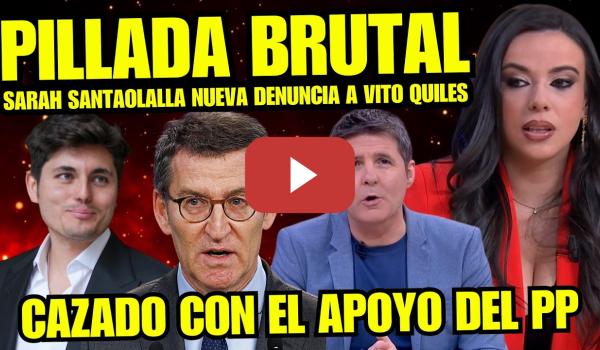Embedded thumbnail for SARAH SANTAOLLA HUMILLA A VITO QUILES POR TRATAR MAL A PERSONAS CON DISCAPACIDAD "NUEVA DENUNCIA"