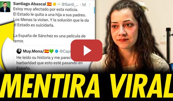 Embedded thumbnail for DESINFORMACIÓN VIRAL SOBRE LA EUTANASIA DE NOELIA CASTILLO