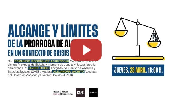 Embedded thumbnail for 🔴Directo | Alcance y límites de la prórroga de alquileres en un contexto de CRISIS DE VIVIENDA