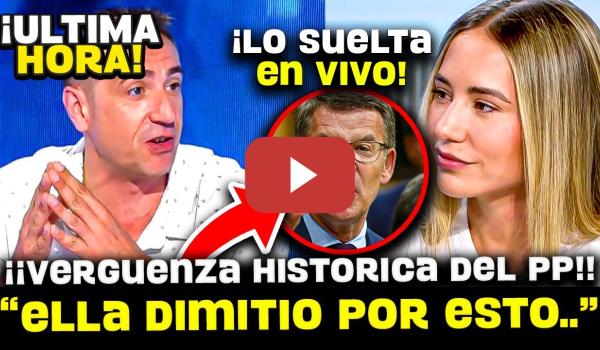 Embedded thumbnail for 💥¡ESCÁNDALO! DIMITE NOELIA NÚÑEZ POR MENTIR EN SU CURRÍCULUM Y SALPICA A BONILLA Y MAZÓN POR ENGAÑOS