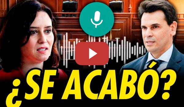 Embedded thumbnail for LOS AUDIOS QUE DEJAN EN RIDÍCULO A AYUSO Y A SU NOVIO