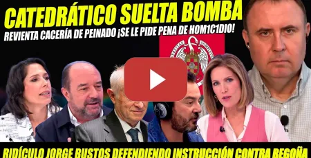 Embedded thumbnail for BESTIALIDAD JORDI NIEVA DEJA TIRITANDO A PEINADO. ESTALGAN INTXAURRONDO Y NEBOT. RIDÍCULO BUSTOS