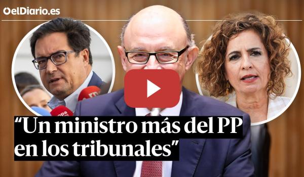 Embedded thumbnail for REACCIONES a la IMPUTACIÓN de CRISTÓBAL MONTORO: “Un ministro más del PP en los tribunales”