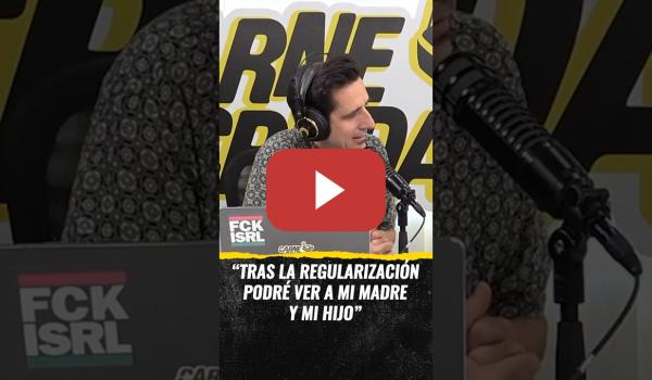 Embedded thumbnail for "Tras la regularización podré ver a mi madre y mi hijo" Gabriela (CARNE CRUDA)