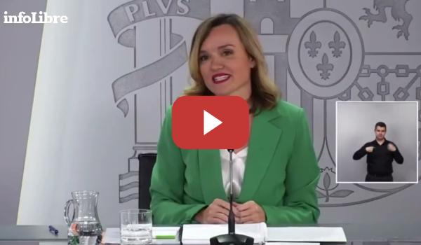 Embedded thumbnail for Pilar Alegría se despide como portavoz: "Para mí ha sido un privilegio estar aquí"