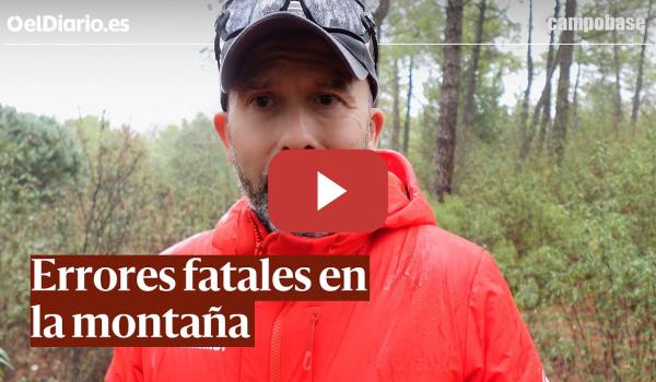 Embedded thumbnail for Errores fatales en la montaña: las 5 causas más frecuentes de accidentes · CAMPOBASE
