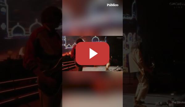 Embedded thumbnail for The Strokes protesta en el Coachella 2026 contra las guerras de EEUU: "¿De qué lado estás?"