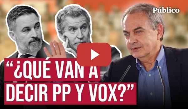 Embedded thumbnail for ZAPATERO retrata al PP ante la guerra en Irán: "Qué cobardones cuando Trump o Netanyahu dicen algo"