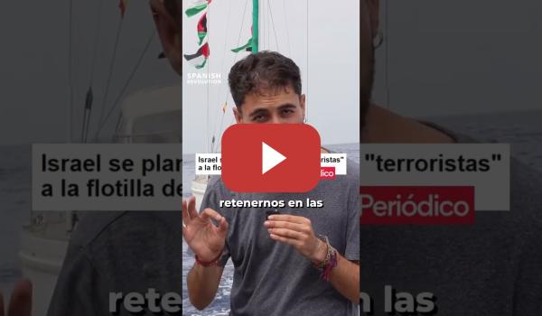 Embedded thumbnail for Netanyahu tiene miedo a la flotilla