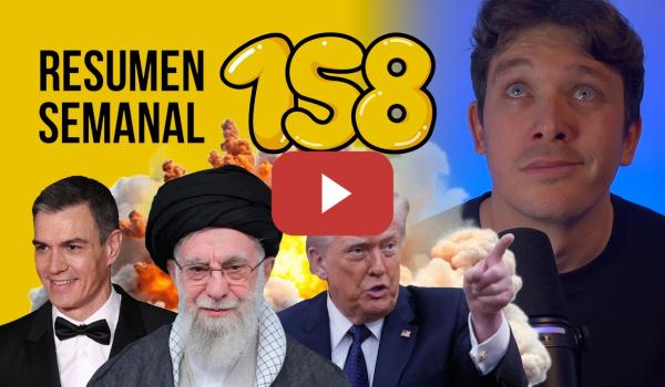 Embedded thumbnail for Guerra en Irán, Sánchez vs Trump, ZP y la vuelta del emérito #ResumenSemanal 158 | Miguel Charisteas