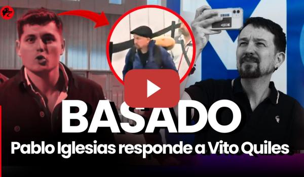 Embedded thumbnail for Vito Quiles publica un vídeo de Pablo Iglesias… y él se ríe en su cara
