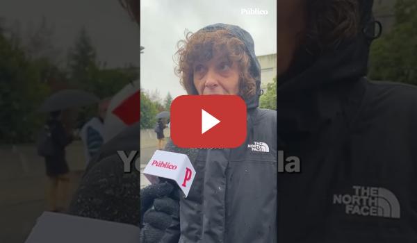 Embedded thumbnail for Trabajadora de La Paz: "Cada una de las personas de la Comunidad de Madrid somos símbolos de dólar"