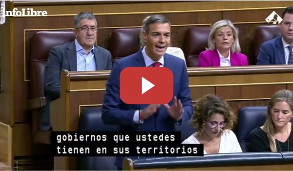 Embedded thumbnail for Sánchez, a Feijóo: &quot;El 82% de los españoles considera que en Gaza se está cometiendo un genocidio&quot;