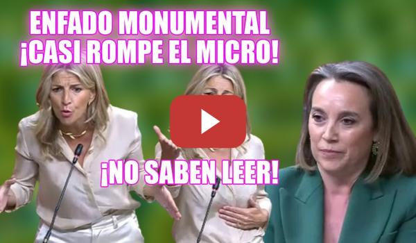 Embedded thumbnail for ¡CASI ROMPE el MICRO!💥Yolanda Díaz FUNDE a Gamarra x el BATIBURRILLO MONTADO sobre 4RM4S y EMPLEO
