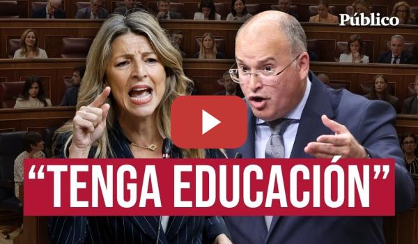 Embedded thumbnail for El CHOQUE entre DÍAZ y TELLADO en el Congreso: "Usted ha venido  a ser el Vito Quiles del PP"