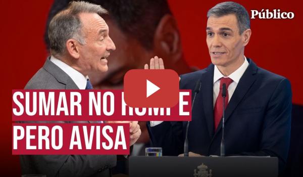 Embedded thumbnail for SUMAR echa la BRONCA al PSOE por los "demasiados casos de CORRUPCIÓN": "Hay que tomar medidas"