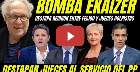 Embedded thumbnail for BOMBAZO "DESTAPA REUNIÓN ENTRE FEIJÓO Y JUECES ULTRAS PARA PREPARAR GOLPE ESTADO CON PEDRO SÁNCHEZ