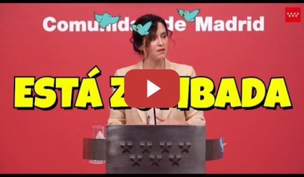 Embedded thumbnail for Ayuso manipulando una rueda de prensa con Bulos y Locuras