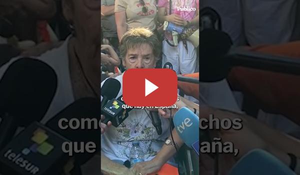 Embedded thumbnail for Maricarmen: “Es una agonía. Nos encontramos de la noche a la mañana en la calle por un fondo buitre"