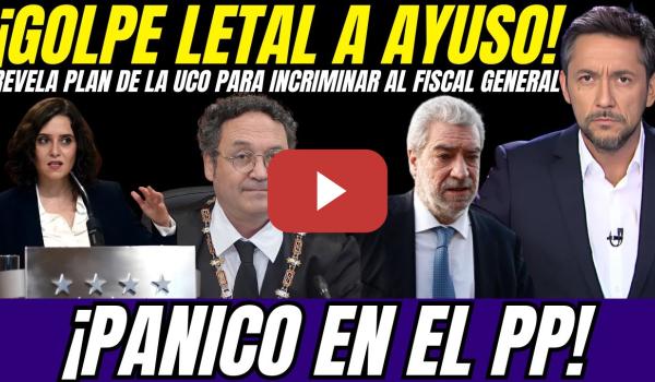 Embedded thumbnail for 💣 Javier Ruiz REVELA PLAN de la UCO para INVENTARSE DELITOS FALSOS contra el Fiscal General
