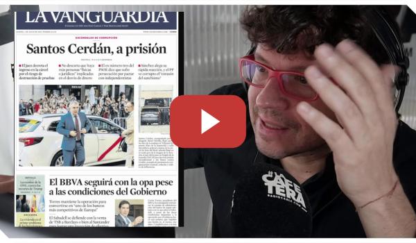 Embedded thumbnail for Cerdán en prisión: El PSOE contiene la respiracion. | #LaCafeteraCasoCerdán