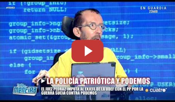 Embedded thumbnail for Echenique: "No hay que elegir entre corrupción del PSOE o cacería. Puede haber las dos a la vez"