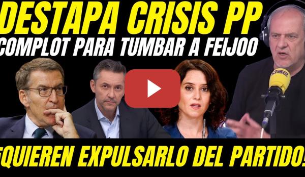 Embedded thumbnail for 💣 ¡CRISIS en el PP! Javier Aroca DESTAPA el COMPLOT para DESTITUIR a Feijóo