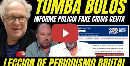 Embedded thumbnail for ERNESTO EKAIZER Y JESÚS MARAÑA TUMBAN BULO INFORME POLICIAL FAKE CRISIS CEUTA A RISTO MEJIDE