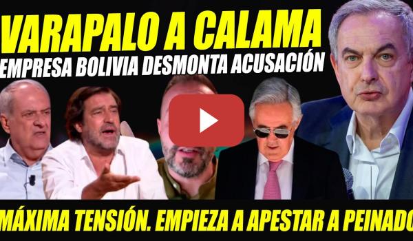 Embedded thumbnail for BOMBAZO: VARAPALO A JUEZ CALAMA DE LA EMPRESA ZAPATERO QUE ACUSA DE SER PANTALLA ¡NOS ASESORÓ!