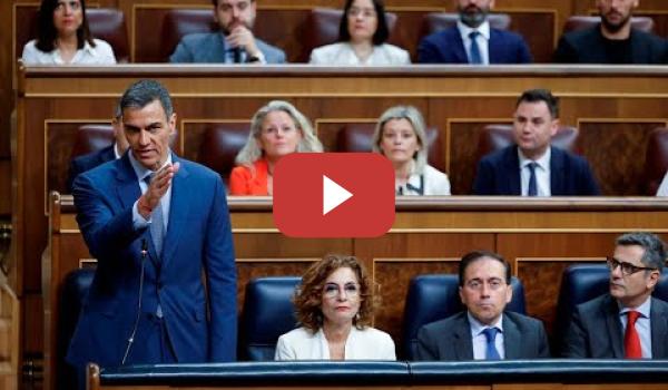 Embedded thumbnail for Cara a cara entre Sánchez y Feijóo tras el escándalo de Santos Cerdán