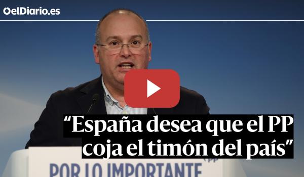 Embedded thumbnail for Miguel Tellado: “España desea que el PP coja el timón del país”