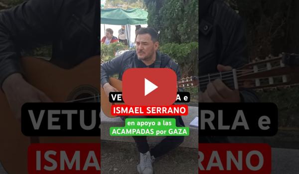 Embedded thumbnail for 🇵🇸VETUSTA MORLA e ISMAEL SERRANO cantan en apoyo a #GAZA #noticias #israel #palestina #short