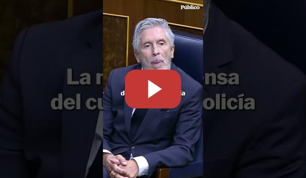 Embedded thumbnail for Alberto Ibáñez a Marlaska: ¿Cree que la Policía nos trata igual a usted y a mí que a hombres negros?