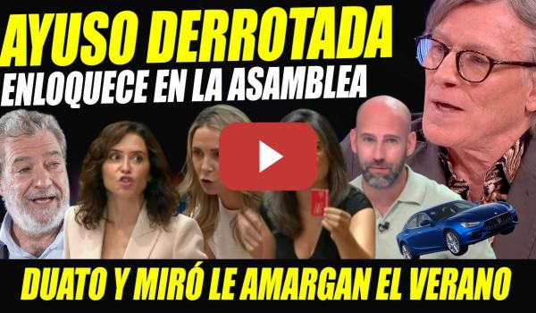Embedded thumbnail for DESTROZO A MENTIROSA AYUSO MASERATI.NACHO DUATO,MIRÓ ¡TERMINAN ANTES SAGRADA FAMILIA Q INFORME NOVIO