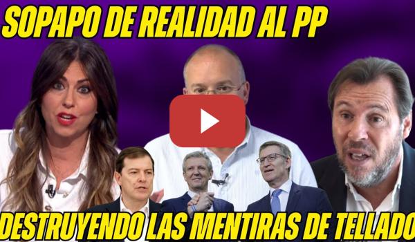 Embedded thumbnail for TELLADO MIENTE como un BELLACO y una periodista le PILLA y lo DESMONTA en DIRECTO! &quot;PP INÚTIL&quot;