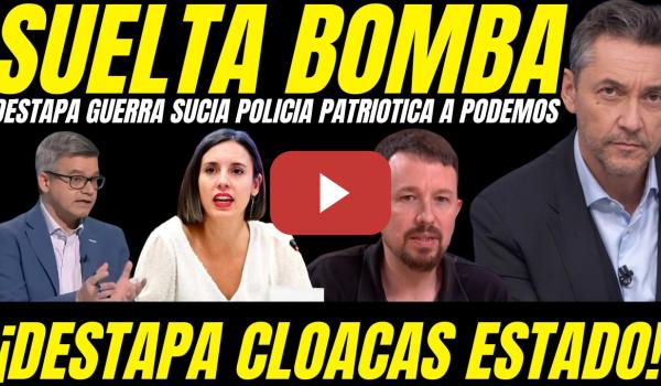 Embedded thumbnail for 💣 JAVIER RUIZ DESTAPA TRAMA GUERRA SUCIA CONTRA PODEMOS "PP ACORRALADO POR NUEVOS AUDIOS"