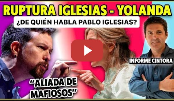 Embedded thumbnail for ¿De quién habla Pablo Iglesias cuando acusa a Yolanda Díaz de aliarse con mafiosos?