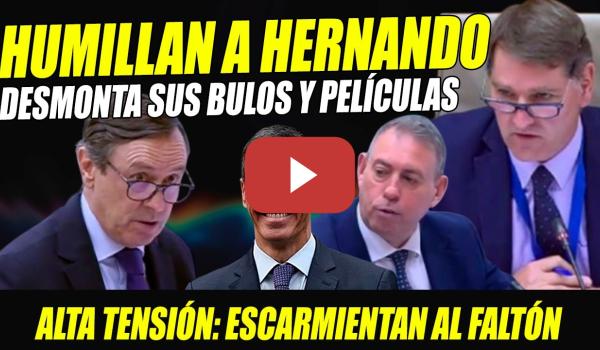Embedded thumbnail for RAFAEL HERNADO VIVE MAYOR HUMILLACIÓN DE SU VIDA. ROCHA SE LO CARGA ¡NO SOY FONTANERO DE CLOACAS!