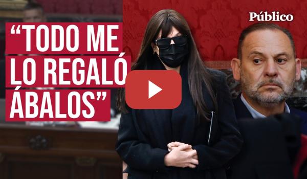 Embedded thumbnail for El testimonio de JÉSSICA RODRÍGUEZ, expareja de ÁBALOS: "Me dio dinero en efectivo para nosotros"