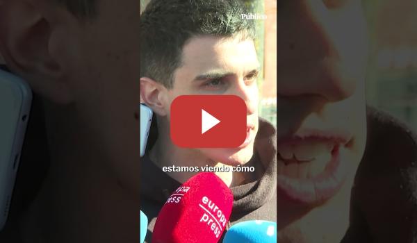 Embedded thumbnail for Aimar Núñez, portavoz de la manifestación contra Vox: "La universidad es un bastión de antifascismo"