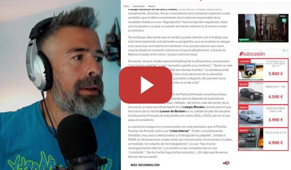Embedded thumbnail for PEINADO, ¿debe FAVORES? / Los HOSPITALES de IDAbel AYUSO