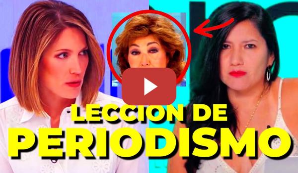 Embedded thumbnail for La brutal lección de Silvia Intxaurrondo y Laura Arroyo a Ana Rosa Quintana sobre periodismo