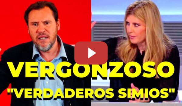Embedded thumbnail for El repugnante comentario desde &quot;En boca de todos&quot; llamando &quot;simio&quot; al ministro Óscar Puente