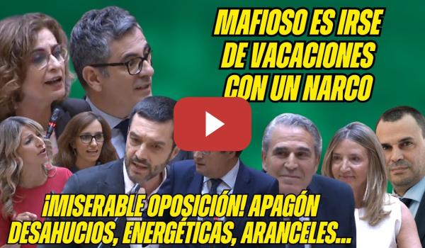 Embedded thumbnail for ACRIBILLAN al PP en el Senado: BAÑO de BUSTINDUY, BOLAÑOS, ÓSCAR LÓPEZ, MONTERO DEFRAUDADOR CONFESO!