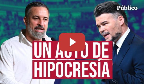 Embedded thumbnail for La bola de cristal de RUFIÁN con PP y VOX: "La victoria de la ultraderecha es que la imiten"
