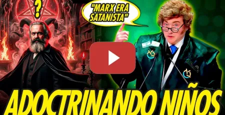 Embedded thumbnail for MILEI ADOCTRINA A MENORES: "MARX ERA SATANISTA"