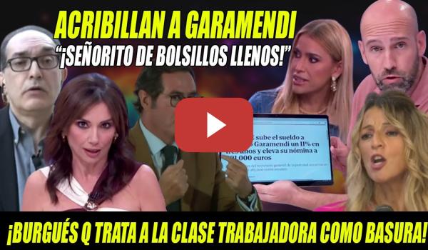 Embedded thumbnail for ACRIBILLAN  a la PATRONAL🔥 ¡Burgués Explotador!🔥Gonzalo Miró,Villarroya, Díaz SE LO LLEVAN x DELANTE